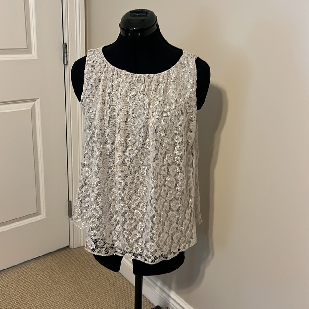 ALICE + OLIVIA Top Tank Blouse Shirt Sleeveless
